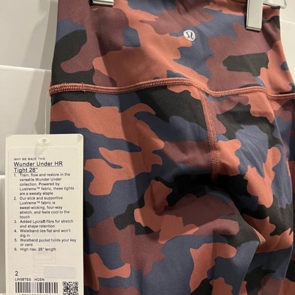 Brand New - Lululemon  Wunder Under High-Rise Tight 28" - Women Size 2 - Picture 1 of 3